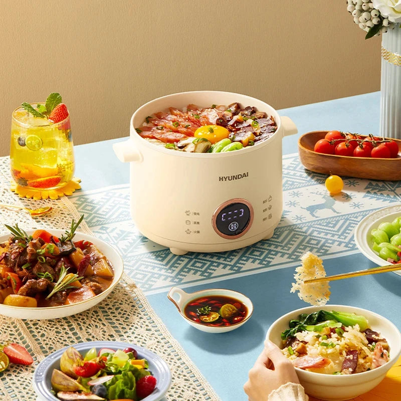 Electric Rice Cooker Cooking ooker Lunch Box, Cookers Electric Skillet Food Steamer 220V - 2L