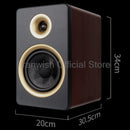 6.5 Inch Bookshelf Surround Passive Speaker Hifi High Fidelity Home Fever Home Theater Speaker Sound Box Desktop Speakers