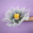 Artificial thread flower for window decoration,