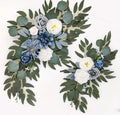 Yannew Artificial Flower Arch Kit for Wedding, Eucalyptus Garland.