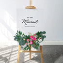 1PC Artificial Wedding Arch Flowers Boho Red Rose Eucalyptus Garland Drapes Home Decoration Wedding Decorations Welcome Sign