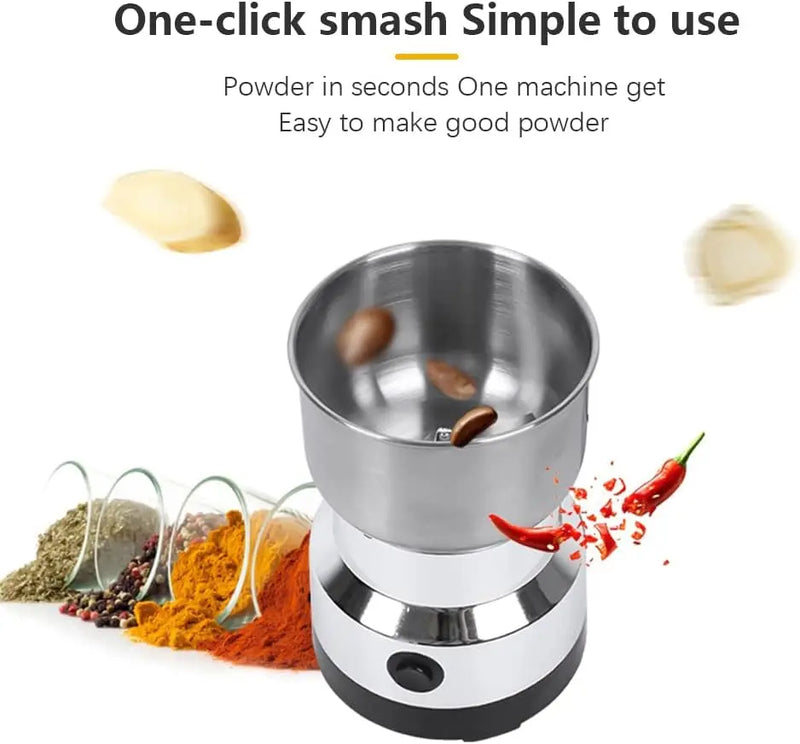 Mini Electric Grinder Household 300ml Ultrafine Baby Food Pulverizer Coffee Grinder Spice Pepper Grinder Grain Mill 4 Blades
