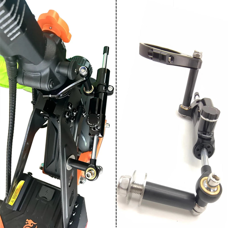 For Scooter kukirin g2 Max Stabilizer Steering Damper Mounting Electric Scooter Aluminum and Steel Modification Bracket