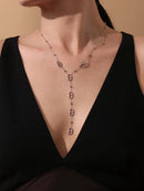 Nivora Fashion Long Chain Stainless Steel Necklacs For Women PVD Real Gold Plated Metal Female Collar Party Banquet Jewelry