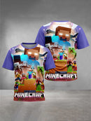 Hot Game 3D Print Baby Clothing 5 to 14 Years Male Outdoor Clothes for-M-M-minecrafts-Children Boy Girl Child T-Shirt Top Shirts