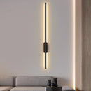 Strip LED Living Room Wall light Modern Nordic Sofa background Full copper Bedroom Bedside wall light AC85-265V - 80cm 60cm