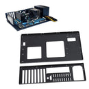 DIY Computer Open Chassis Frame Computer Open Case Rack Cable Routing Holes  Steel Plate Stable for M ATX Motherboard