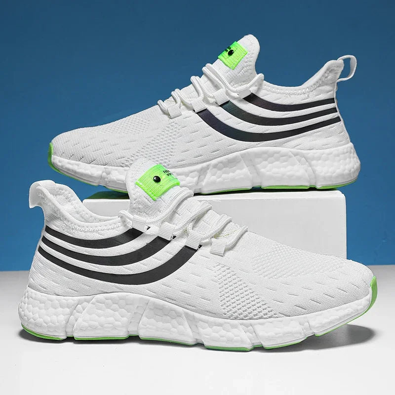 Men Shoes. Breathable Classic Running Sneakers for Man.