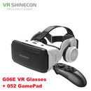 Virtual Reality VR Glasses IMAX Huge Screen 3D Glasses Google Cardboard Box VR Helmet for 4.5-6.53" Phone,Support Game Joysticks