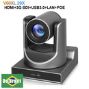 Runpu NDI PTZ Camera Ai Tracking Conference Camera Ptz Video SDI HDMI USB POE Live Streaming Camera for Video Confere Church