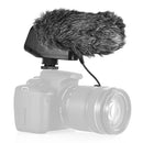 Cardioid Shotgun Condenser Microphone for Canon Sony Nikon DLSR Camera Youtube Streaming vlogging Video Shooting. - BOYA BY-VM600