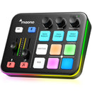 MAONO G1 NEO interfaz de audio Audio Mixer g1,Custom Sound Effects,XLR Audio Interface,for Gaming Voice,Podcast