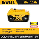 battery charger, fast charging, lithium battery, tool battery . - DEWALT original 20V, 5AH, DCB115, DCB118