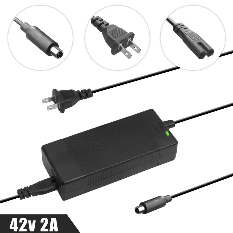 42V 2A Battery Charger For Xiaomi M365 1S Pro for Ninebot Max G30 G30D Electric Scooter Chargers Adapter US/EU/UK Plug Power