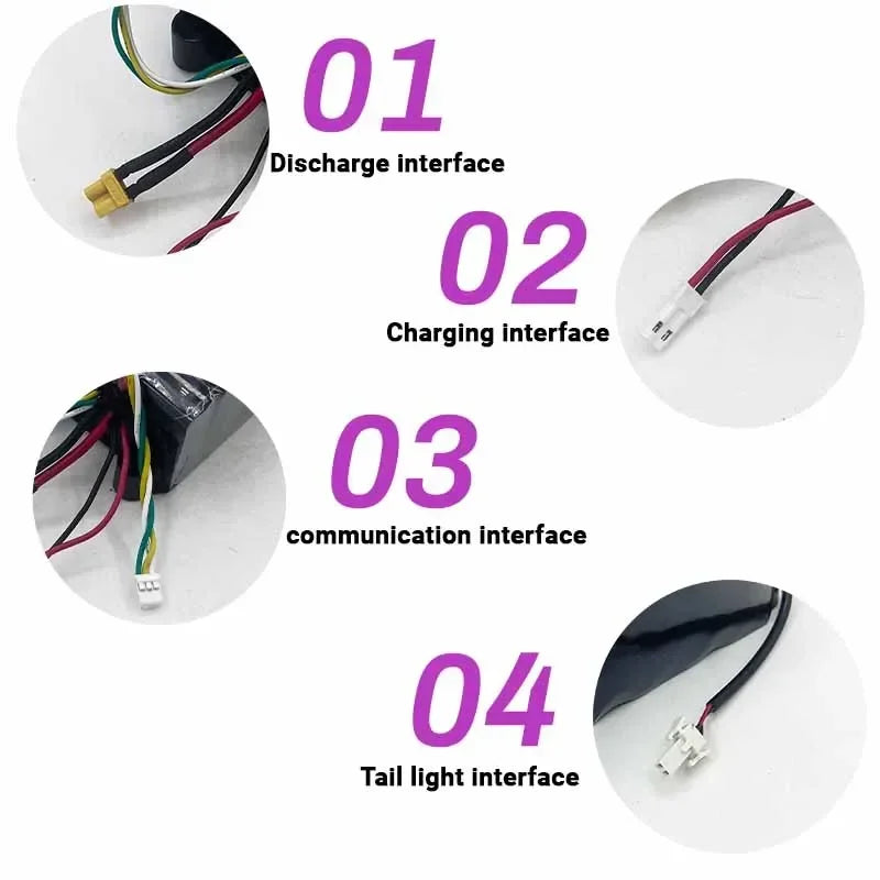 2025 New 36V 100Ah Battery for Xiaomi M365/Pro/1S Special Battery Pack 36V Battery Riding 30km BMS+Charger Scooter Accessories