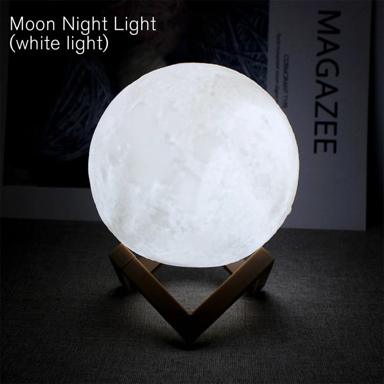LED book light, moon light, galaxy light, moon night light,