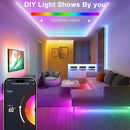 40M/30M RGB LED Neon Rope Lights, Music Sync Control with App/Remote, Flexible Lamp Color Change, Waterproof for Indoor Outdoor - BUY ABROAD NOW