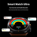 Smart Watch, IP68 Waterproof Bluetooth Call Compass Smartwatch for Men Women 1.43" AMOLED Screen SpO2. - NEW 2025 Watch 7 Ultra 47mm