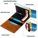Anti-theft wallet, credit card, carbon fiber leather.