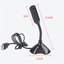 USB Microphone Computer Microphone KTV Voice Laptop Black White