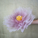Artificial thread flower for window decoration,