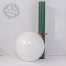 5, 10, 12, 18 and 36 inch (H) thick matte pure white latex round giant balloon, helium filled,