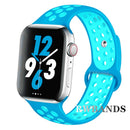 Sport Strap for Apple Watch Band 46mm 44mm 40mm 42-38-41mm 45mm Breathable Bracelet iWatch Series 10 9 8 7 6 SE 5 3 Ultra 2 49mm