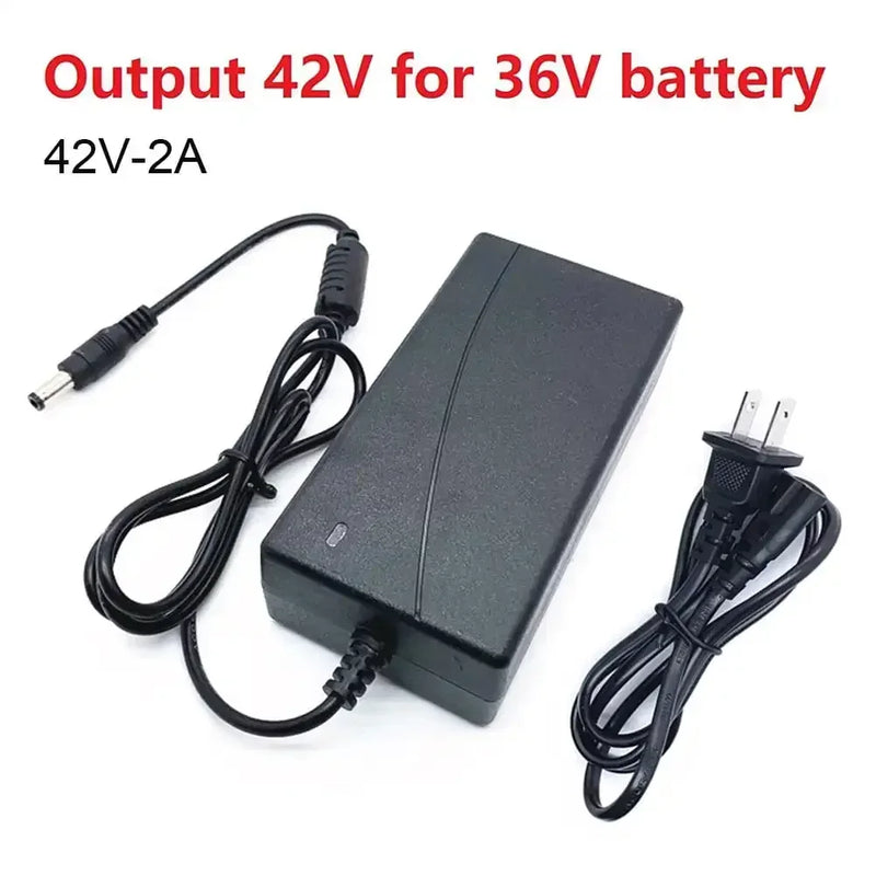 36v Electric Scooter Battery Charger Power Adapter For 42V 2A Powerful Electric Bike For M365 Cycling Hoverboard Scooter Parts