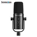 Dynamic Microphone XLR/USB Online Game Streaming Podcast Live PC Song Phone Recording RGB YouTube Video Studio Mic MK-8. - SEMNLAN