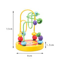 Baby Toys Wooden Roller Coaster Bead Maze Abacus Math Toys. Toddler Early Educational Toys for Kids Children 1-3 Years.