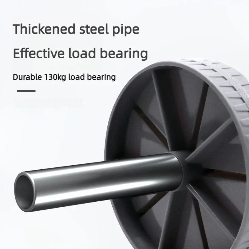 Abdominal Wheel Strong Load Bearing Non-slip Roller Strengthen Muscle Exercise Equipment Fitness Training Home Use Silent. - 1Pcs