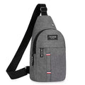 Men's Chest Bag, Single Shoulder Messenger Bag, Large Capacity.