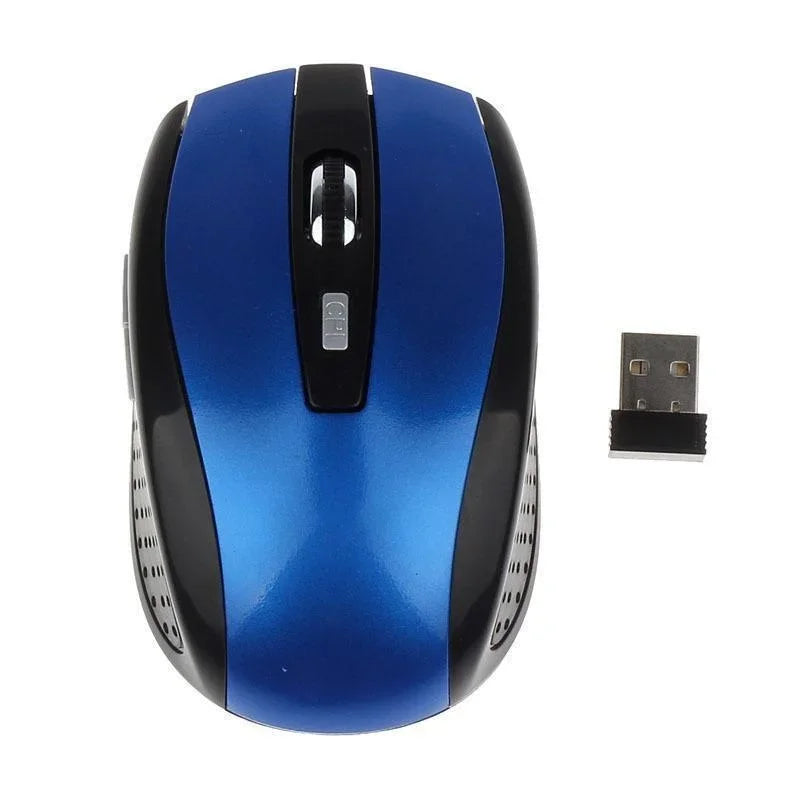 Portable 2.4G Wireless Mouse Optical 6 Buttons 1200DPI Mice For Computer PC Laptop Game Mouse