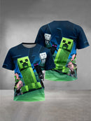 Hot Game 3D Print Baby Clothing 5 to 14 Years Male Outdoor Clothes for-M-M-minecrafts-Children Boy Girl Child T-Shirt Top Shirts
