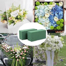 3/6Pcs Wet Fresh Floral Foam Blocks for Wedding Party Flower Arrangement Decoration Styrofoam Bricks Mud Home Garden Accessories