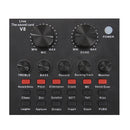 Professional Microphone Condenser Sound Card PC Computer Audio USB Electric Guitar Live Broadcast Recording Studio