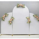 Metal Wreath Arch Set, Wedding Backdrop, Decorative Flower Stand,