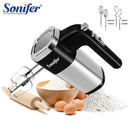 Food Mixer 500W Electric Whisk Kitchen Hand Blender Cuisine Appliances For Cream Sweets Bakery Cake Egg Beater Mixer Sonifer