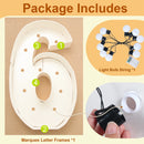 Giant LED Light Up Birthday Number Figure for 1st Birthday, Anniversary, Wedding,