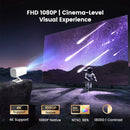 ISinbox V16 Smart Mini Projector Android13 Native P Support 1080P Video Beam Projector WiFi6 BT5.2 HDMI Portable Outdoor Cinema