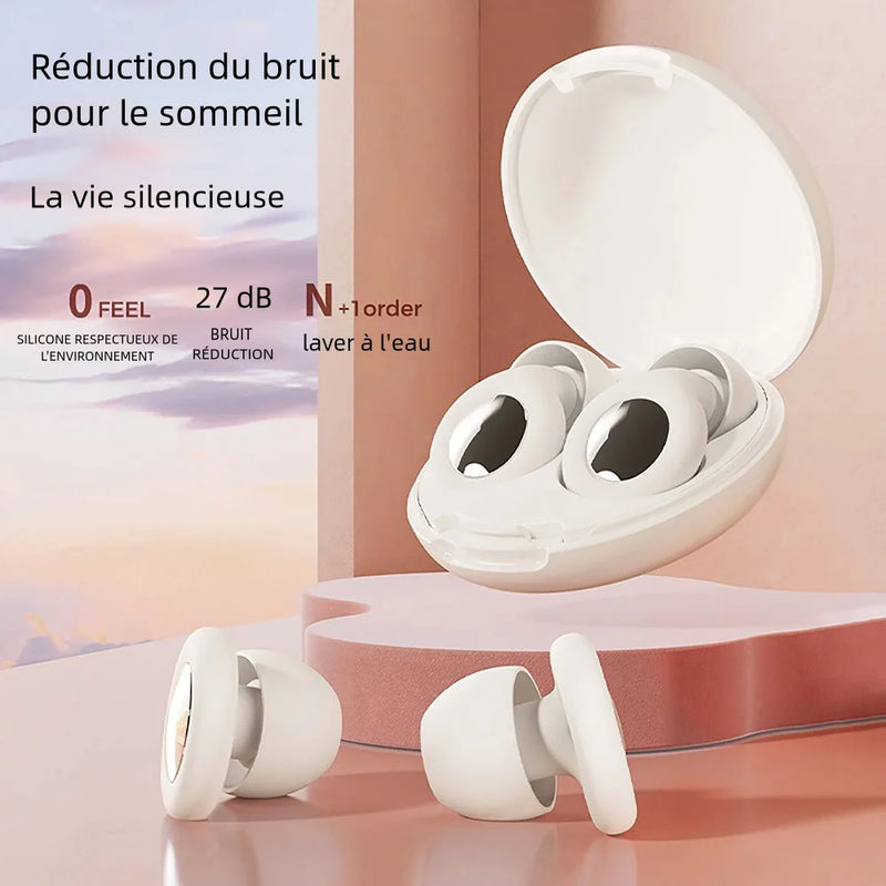 Quiet Ear Plugs for Sleeping Noise Reduction Super Soft Reusable Hearing Protection Anti noise earplugs for Concerts Travel Work