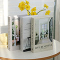 3Pcs Fashion Fake Books Living Room Decoration Designer Books Coffee Table Ornaments Club Hotel Room Villa Prop Books Decoration