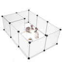 Playpen DIY Small Pet Freely Combined Foldable Dog Cage Yard Fence for Dog Cat Kitten Rabbit Guinea Pig Bunny Hedgehogs