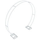Large round metal wedding backdrop stand, garden arch,