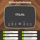 16L/Day Dehumidifier with Wifi Controlled App, Digital Humidity Display, Continuous Drainage, Laundry Drying and 24 Hour Timer