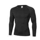 T Shirt MeMen's Running Sport Compression Fitness Tops Tee Quick DryTight Training Gym Sport Running Shirts Jersey