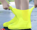 1 Pair latex WaterProof Shoe Covers Lip-resistant Rubber Rain Boot Rain Gear Overshoes Accessories for Outdoor Rainy Day