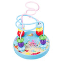 Baby Toys Wooden Roller Coaster Bead Maze Abacus Math Toys. Toddler Early Educational Toys for Kids Children 1-3 Years.