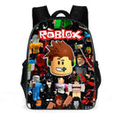 Backpack New Roblox ROBLOX Backpack for Primary and Secondary School Students boys and girls Backpack Lightening zipper shoulder