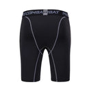Sports Men Leggings Fitness Pants Elastic Compression Tights Gym Running Training Shorts Quick Drying Bottoming Shorts